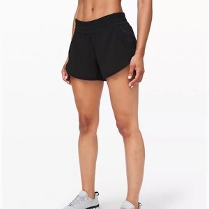 GREY LULULEMON TRACKER SHORTS